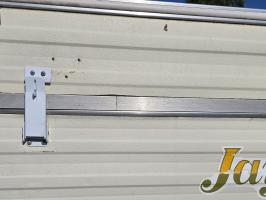 Photo by Caz From VIC. Dec 2025 - Lockable Roof Toggle Clamp with J-Hook - White - Suits Pop-Top Caravans & Camper Trailers