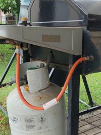 Photo by Bob From QLD. Dec 2025 - Bromic Gas Hose - 600mm - 1/4 inch Female Cone BSP Both Ends