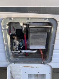 Photo by Richard From WA. Dec 2025 - Gas Supply Elbow - Direct Spark - Suits Suburban Tank Hot Water Systems