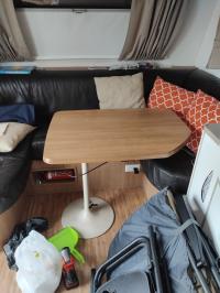 Photo by Jim From SA. Dec 2025 - Single-Lock Tabletop Sliding Mechanism - Suits 43-50mm Wineglass Table Legs