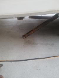 Photo by Paul From NSW. Dec 2025 - Rear Stabiliser Leg Rubber Wheel - 3 inch