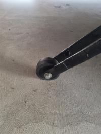 Photo by Paul From NSW. Dec 2025 - Rear Stabiliser Leg Rubber Wheel - 3 inch