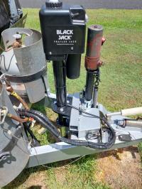 Photo by Jim From NSW. Dec 2025 - Black Jack Maxi 12V Electric Trailer Jack - 2000kg Lift / 450mm Stroke / 58mm Post