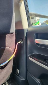 Photo by Damien From NSW. Dec 2025 - Sanjo Flush-Mount USB-A & USB-C PD Outlet - Black / 30W