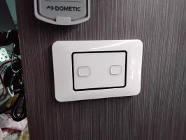 Photo by Gregg From QLD. Dec 2025 - Sphere Series 2.0 Wireless Light Switch - 2 Zones