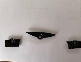 Photo by Bruce From TAS. Dec 2025 - Door Panel Trim Retainer - Top / Bottom, Black, 1 Only - Suits Thetford N3185 AU/NZ Fridges