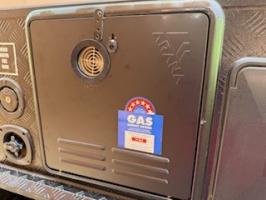 Photo by Vicki From WA. Dec 2025 - Access Door - Black - Suits Aussie Traveller Arana Instant Hot Water Systems