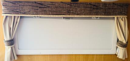 Photo by Karen From NSW. Dec 2025 - Internal Frame with Blind & Flyscreen - Suits 1100 x 450mm Dometic Seitz S4 Dlux Windows