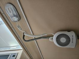 Photo by Mitchell From SA. Dec 2025 - Sphere Camper Blade Fan & Dual Light with USB-C - 2 Speed / 5V