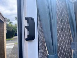 Photo by Damian From VIC. Dec 2025 - Remote Latch - Left-Hand Hinge / Viewed from Outside - Suits Camec 3-Point Door Locks