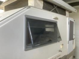Photo by David From VIC. Dec 2025 - Tinted Window Blade - 900mm W x 500mm H - Suits Dometic Seitz S4 Windows