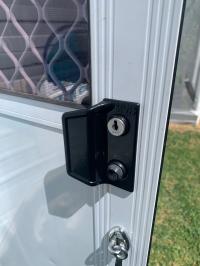 Photo by Rohan From VIC. Jan 2026 - Door Plate / Grip - Black - Suits Trimatic Door Locks