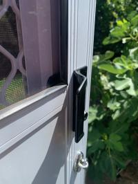 Photo by Rohan From VIC. Jan 2026 - Door Plate / Grip - Black - Suits Trimatic Door Locks