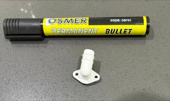 Photo by Rodney From QLD. Jan 2026 - Water Drain Outlet - Suits Dometic CoolMatic CRX Fridges