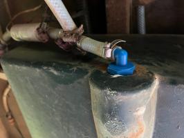 Photo by Kelly From QLD. Jan 2026 - Water Tank Breather Outlet - 3/4 inch BSP x 10mm Barb