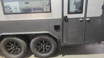 Photo by Nathan From QLD. Jan 2026 - CMS J-Series Twin 10A Power Outlet with Auto Switch - Black