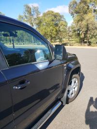 Photo by Malcolm From ACT. Jan 2026 - MSA 4X4 Towing Mirrors - Black, Electric, Heated, Radio Antenna - Suits Volkswagen Amarok 2009–03/2023 Vehicles