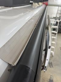 Photo by Jake From NSW. Jan 2026 - Thule Omnistor 5200 12V Electric Wall-Mount Cassette Awning - 4m / 2.5m Projection - Black Case / Mystic Grey