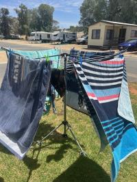 Photo by Melanie From NSW. Jan 2026 - Umbrella-Style Folding Clothes Airer - 1.02m