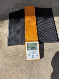Photo by Andrew From QLD. Jan 2026 - Aussie Traveller Digital Caravan Weight Scale - 1500kg