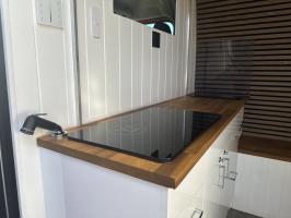Photo by Mosè From WA. Jan 2026 - Barka Bench-Mount Trigger Shower Set with Recessed Hose - Matte Black / 1.5m