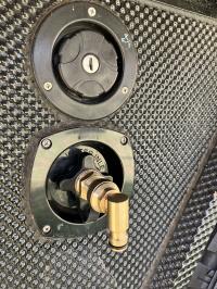 Photo by Andrew From NSW. Jan 2026 - Brass Click-On Mains Water Inlet Elbow - 12mm Male Click-On x 3/4 inch Male NPT