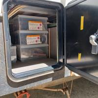 Photo by Stephen From WA. Jan 2026 - Freucamp Access Door 3 - Black / 295 x 347mm Cut-Out