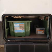 Photo by Stephen From WA. Jan 2026 - Freucamp Access Door 4 - Black / 345 x 645mm Cut-Out