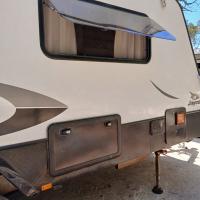 Photo by Stephen From WA. Jan 2026 - Freucamp Access Door 4 - Black / 345 x 645mm Cut-Out