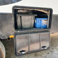 Photo by Stephen From WA. Jan 2026 - Freucamp Access Door 4 - Black / 345 x 645mm Cut-Out