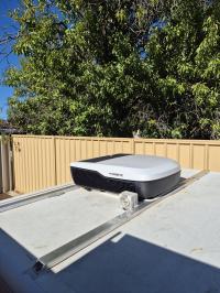 Photo by Luke From WA. Feb 2026 - Aluminium Rooftop Air Conditioner H-Frame - Suits 400mm Opening