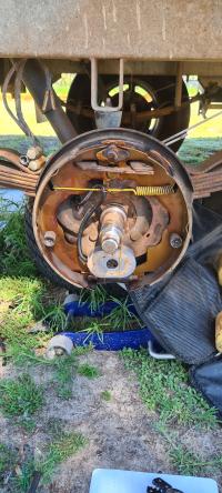 Photo by Harry From NSW. Feb 2026 - Off-Road Electric Brake Magnet - Right-Hand - Suits AL-KO 10 inch Brakes