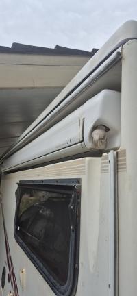 Photo by Vic From NSW. Feb 2026 - Right Awning Winch Cover - Suits 2.5-4m Fiamma F45 Plus & 2.5-3.5m Elegance XL-S Awnings
