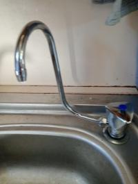 Photo by Alan From NSW. Feb 2026 - Fold-Down Single Tap - Right-Hand / Chrome / 3/8 inch Male BSP