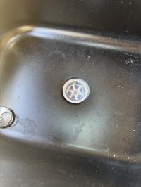 Photo by Matthew From VIC. Feb 2026 - Right-Angle Waste Outlet with Plug - 20mm Outlet - Suits 40mm Sink Holes