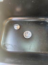 Photo by Matthew From VIC. Feb 2026 - Right-Angle Waste Outlet with Plug - 20mm Outlet - Suits 40mm Sink Holes