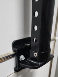 Photo by Allan From NSW. Feb 2026 - Bottom Bracket & Foot Kit - Black - Suits Lippert Solera Classic Manual Awnings