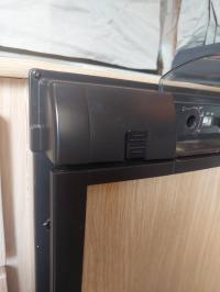 Photo by Jenn From VIC. Feb 2026 - Door Catch - Black - Suits Dometic RM2350 Fridges