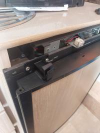Photo by Jenn From VIC. Feb 2026 - Door Catch - Black - Suits Dometic RM2350 Fridges