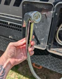 Photo by Tahlia From QLD. Feb 2026 - External Shower Head - Chrome