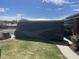 Photo by David From VIC. Feb 2026 - ADCO Olefin HD Class C Motorhome Cover - 7.01-7.92m (23-26ft)