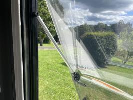 Photo by Greg From NSW. Feb 2026 - Window Stays - Pair - Suits Maygood & MobiCool Windows - 800mm & 900mm High