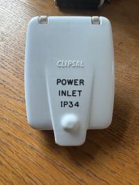 Photo by Paul From SA. Feb 2026 - Clipsal Power Inlet Replacement Flap - Suits Pre-2006 15A Models
