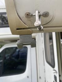 Photo by Lyn From NSW. Feb 2026 - Centre Rafter Bracket - Case End - Suits Fiamma F45 Ti / F45 i Awnings