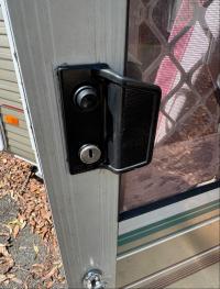 Photo by Richard From QLD. Feb 2026 - Trimatic Door Lock - Complete - Black