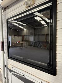 Photo by Donald From VIC. Feb 2026 - Tinted Window Blade - 1000mm W x 800mm H - Suits Maygood & MobiCool Windows