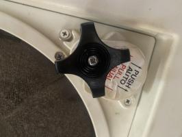 Photo by Vic From VIC. Mar 2026 - Lift Motor with Knob - White - Suits Fan-Tastic Powered-Lift Roof Vents
