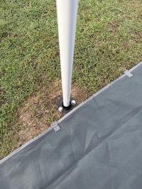 Photo by Eddy From NSW. Mar 2026 - Aussie Traveller Electric Roll-Out Awning Cradle Support Kit with Poles - White