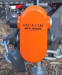 Photo by Michael From ACT. Mar 2026 - Purple Line Saracen Off-Road Hitch Lock - Suits DO35 V1 / V2 / V3 Couplings