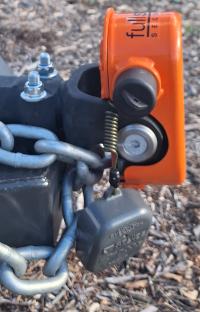 Photo by Michael From ACT. Mar 2026 - Purple Line Saracen Off-Road Hitch Lock - Suits DO35 V1 / V2 / V3 Couplings